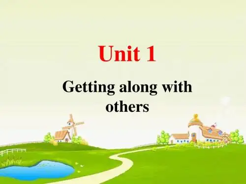 牛津译林版高中英语模块五 U1 Task课件 (共40张PPT)