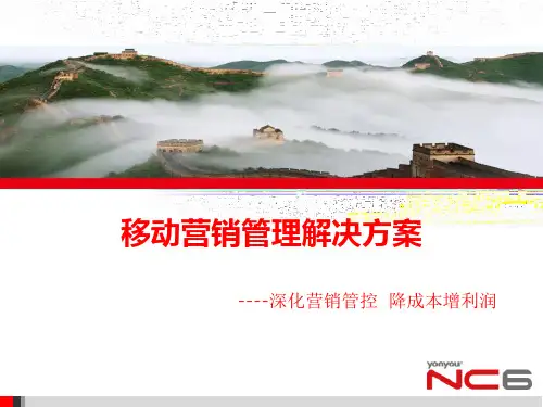 移动营销管理解决方案