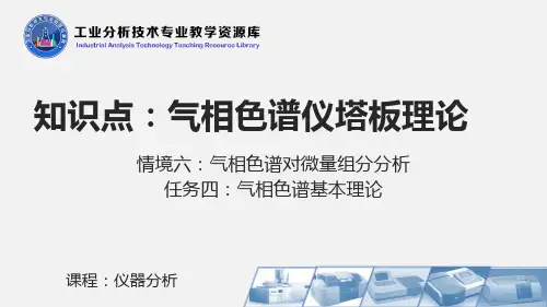 气相色谱仪塔板理论课件.ppt