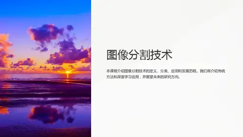 《图像分割技术》课件
