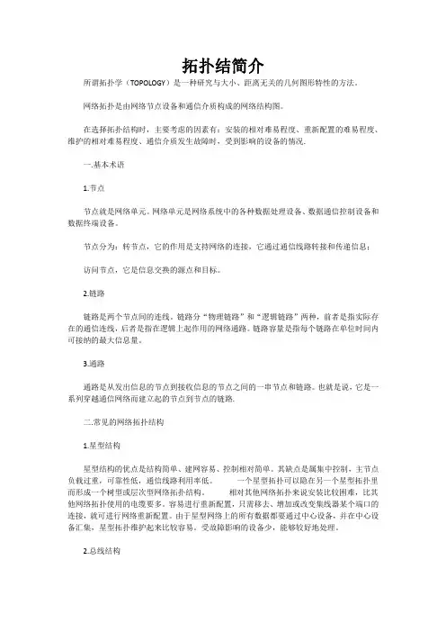 拓扑图简介