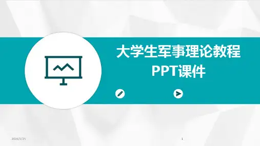 2024版大学生军事理论教程PPT课件