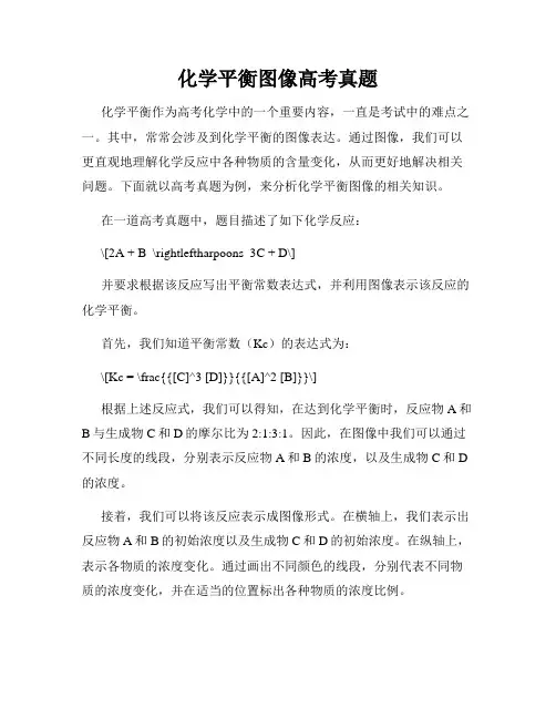 化学平衡图像高考真题
