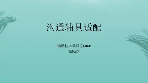 【全版】计算机辅助—电脑辅具推荐PPT