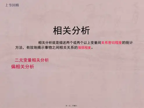 第11讲回归分析