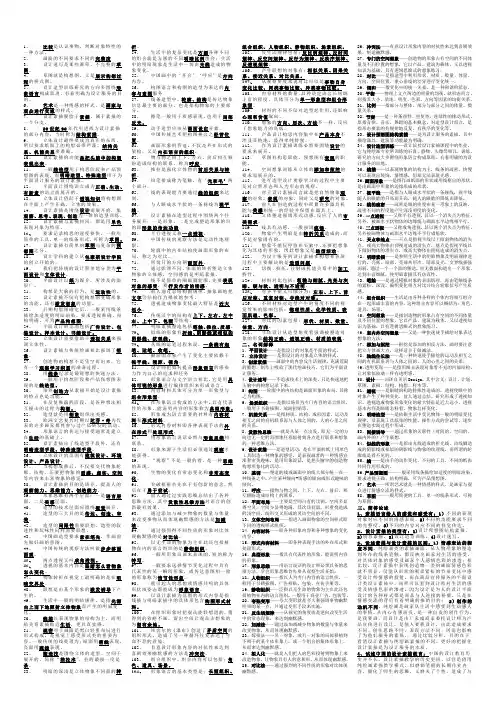 设计素描