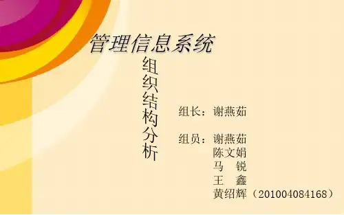 沃尔玛管理信息系统结构分析