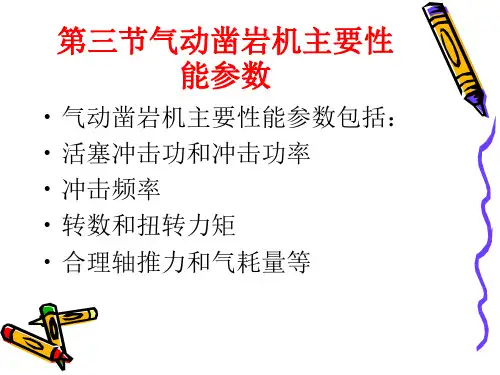 第三节气动凿岩机