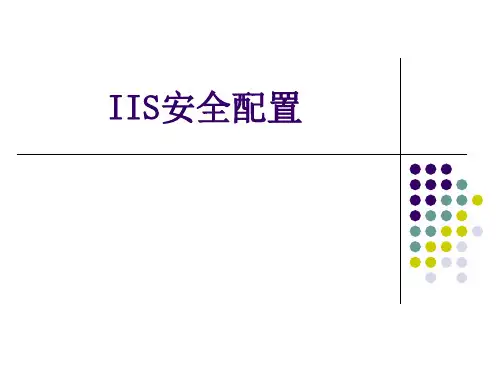 8IIS安全配置