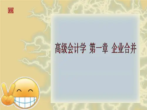 高级会计学 第一章 企业合并