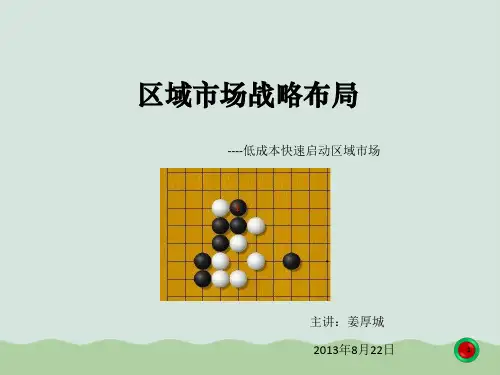 某公司区域市场战略布局讲义(PPT 31页)