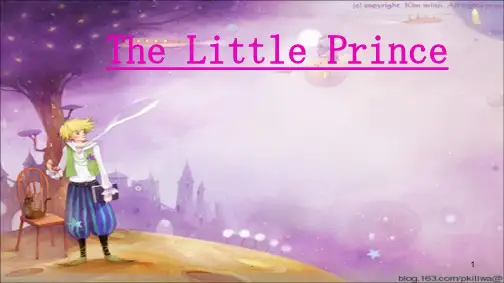 The--Little---Prince---小王子英文版介绍PPT课件