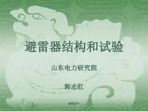 避雷器结构和试验