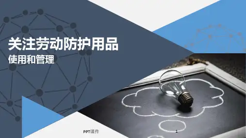 劳动防护用品(整理版)  ppt课件