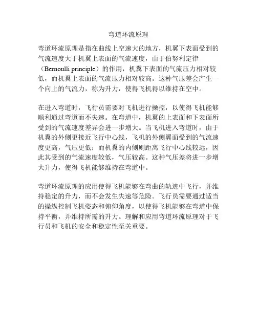 弯道环流原理