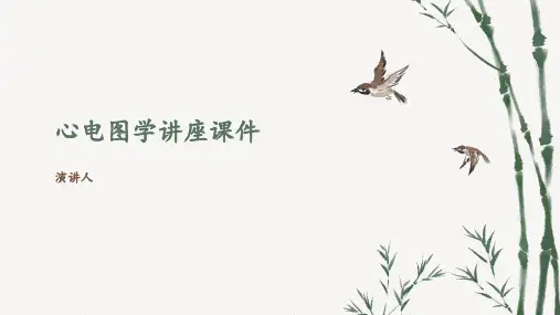 心电图学讲座课件