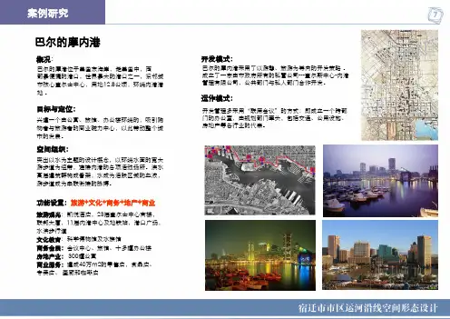 滨水景观规划国内外案例研究_26PPT
