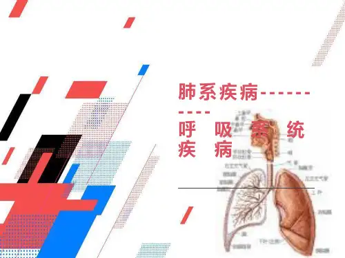 呼吸系统总论感冒