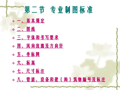 油气储运工程制图基础知识