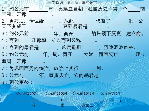 七年级历史46课知识点-完整版PPT课件