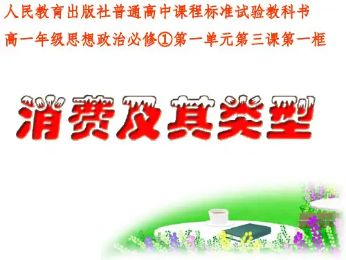 《消费及其类型》PPT课件