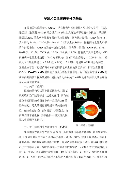 年龄相关性黄斑变性的防治