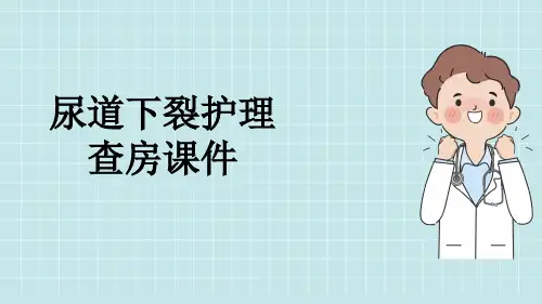 尿道下裂护理查房课件