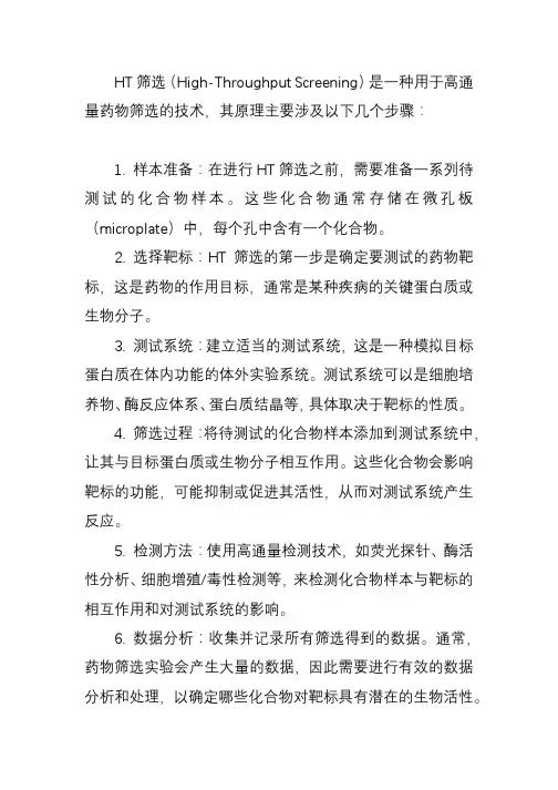 ht筛选的原理