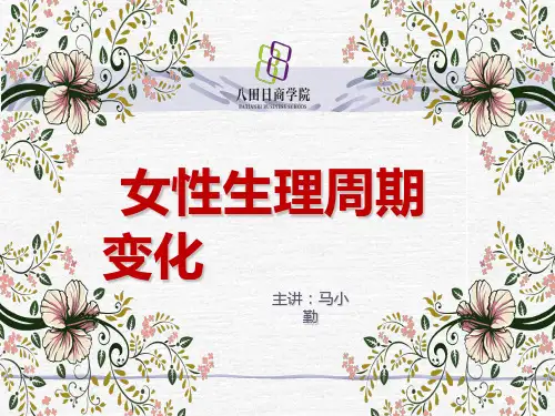 女性生理四期的变化