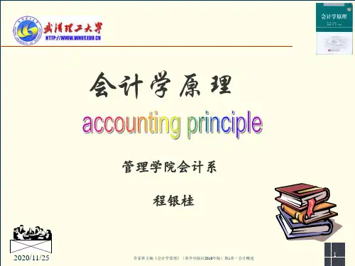 PPT介绍会计概述(课件)