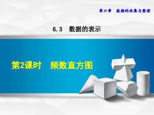 浙教版七年级数学下册课件：6.3.2 频数直方图 (共27张PPT)