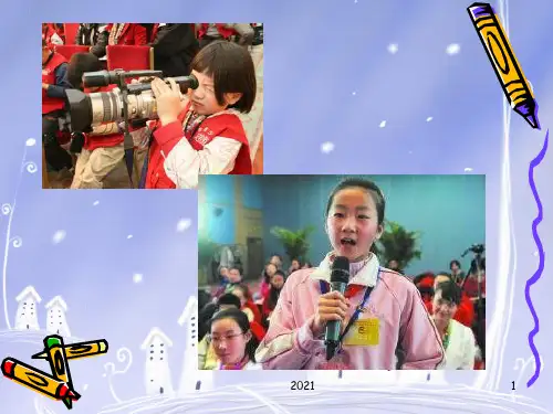 小记者PPT课件