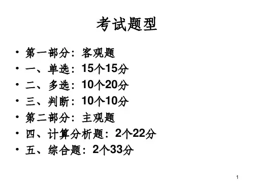 中级会计实务PPT课件