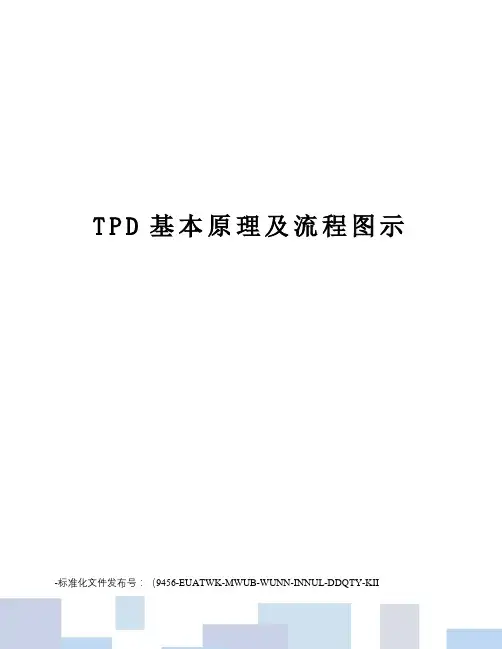 TPD基本原理及流程图示