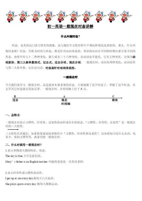 一般现在时——精选推荐