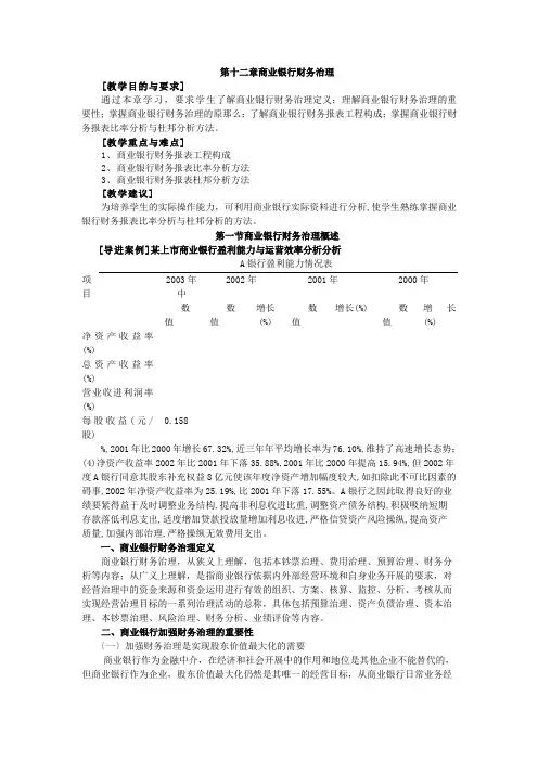 商业银行业务经营与管理电子教案下载样章doc