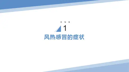 风热感冒的症状