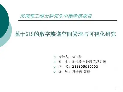 研究生中期考核PPT汇报模板课件