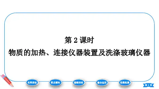 走进化学实验室(第二课时)课件-2021-2022学年九年级化学人教版上册