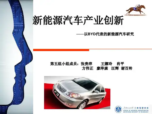 新能源汽车产业创新案例分析