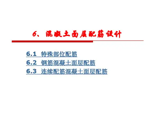 (完整版)水泥混凝土路面配筋设计
