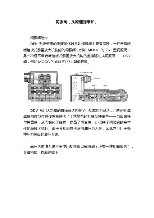 伺服阀，从原理到维护。