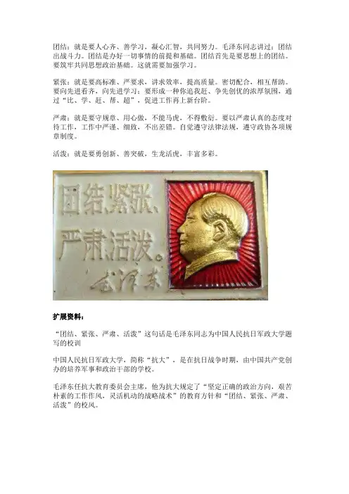 严肃认真活泼紧张