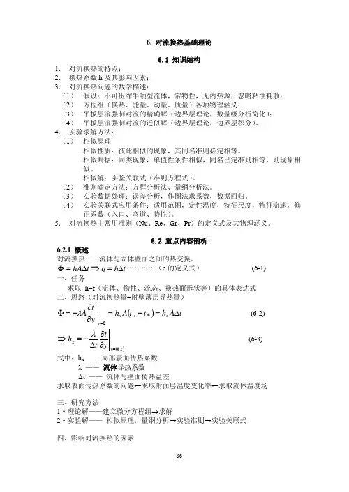 传热学第六章
