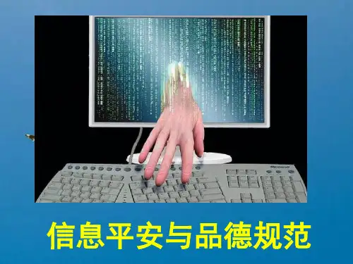 信息安全与道德规范ppt课件