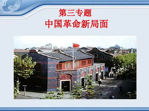 第三专题  中国革命新局面