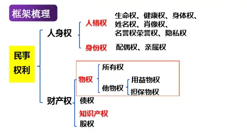 2_1 保障各类物权 课件-高中政治统编版选择性必修二法律与生活