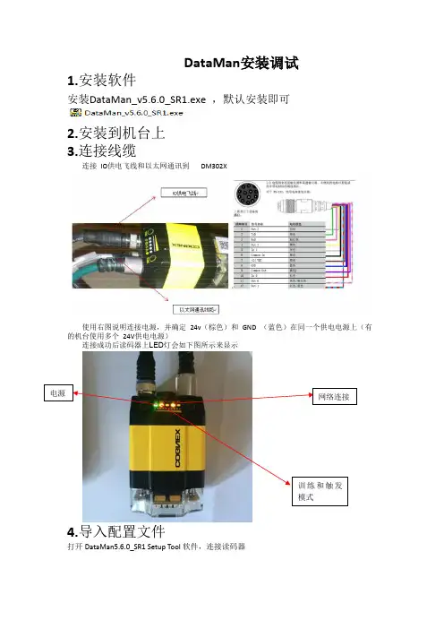 Dataman软硬件调试