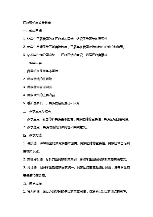 民族理论与政策