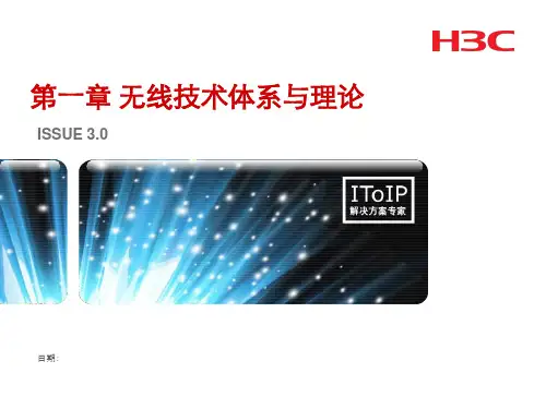 华为无线技术体系与理论PPT课件